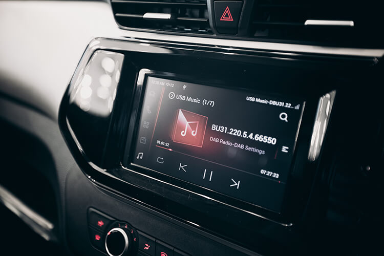Infotainment at your fingertips